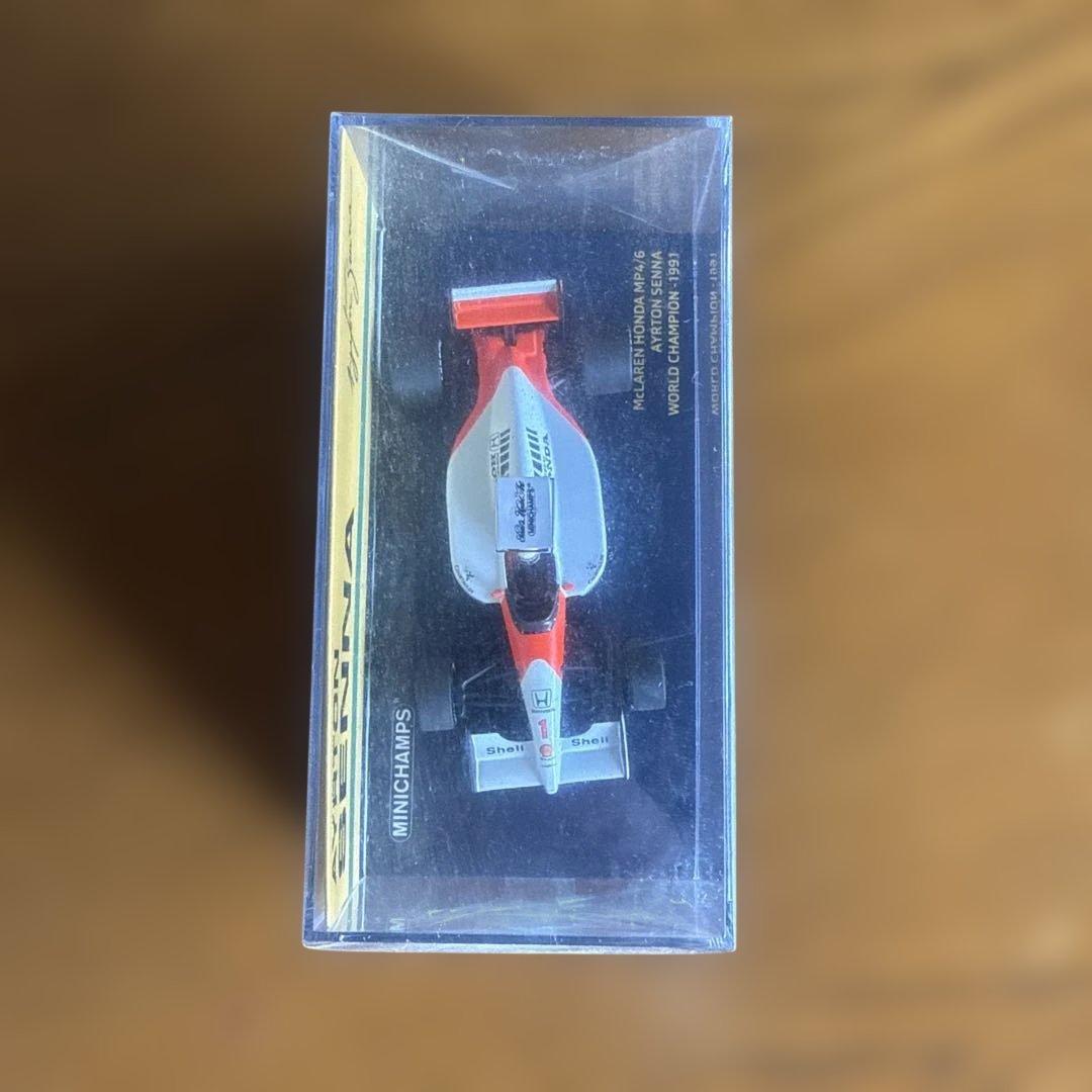 1/43 マクラーレン ホンダ MP4/6 #1 A.セナ 1991