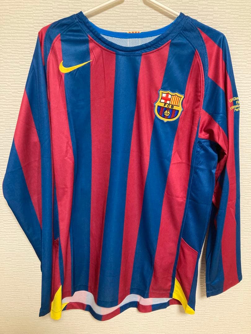 05-06 UEFA CLファイナル バルセロナ ロナウジーニョ ユニフォーム