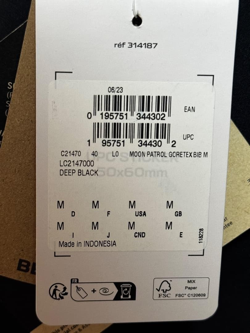 サロモン MOON PATROL GORE-TEX メンズシェルパンツ サイズM