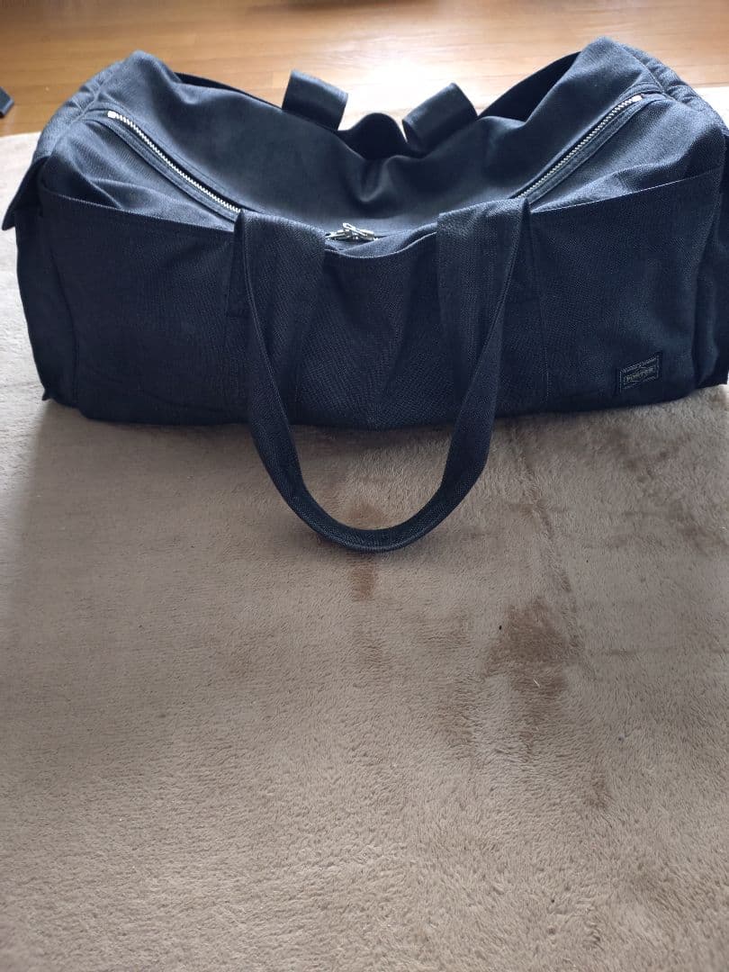 PORTER ブラック ボストンバッグ