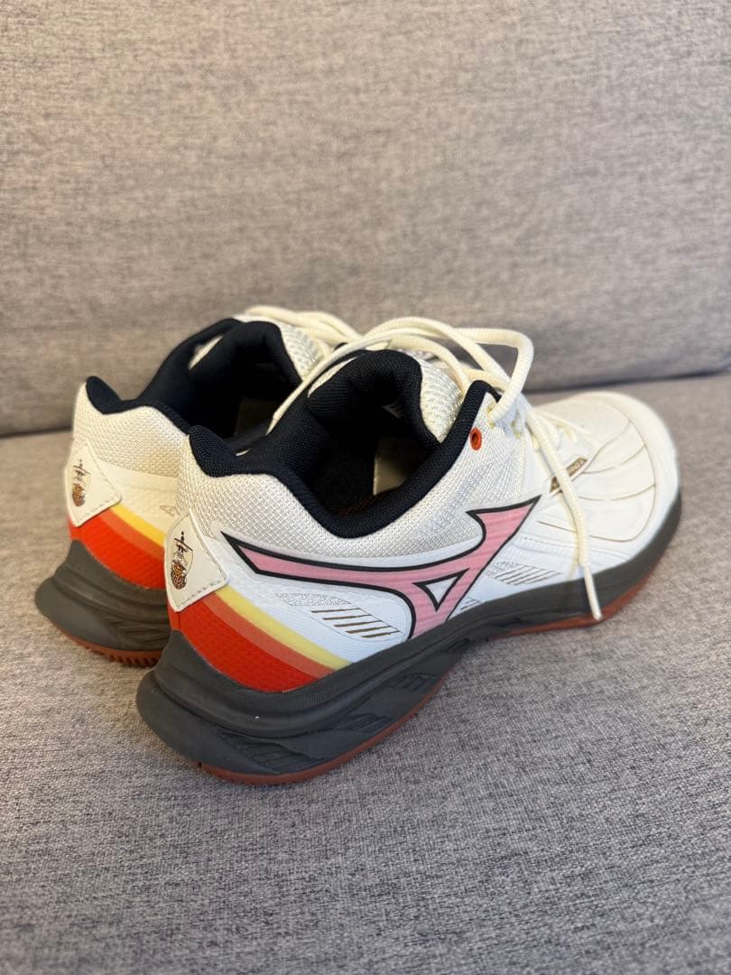 【新品未使用】Mizuno バドミントンシューズ ワンピースコラボ