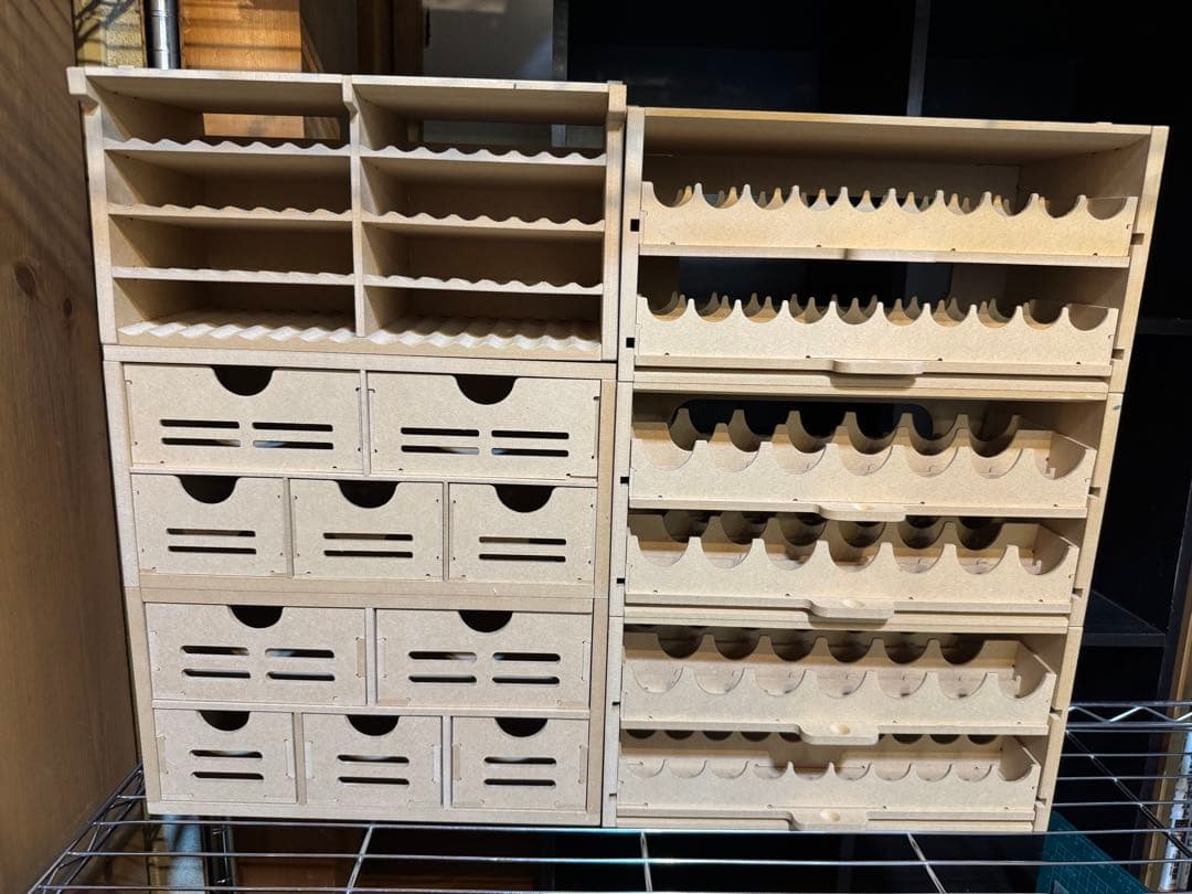 Bucasso　プラモデル工具収納ラック「GKシリーズ」１０個セット