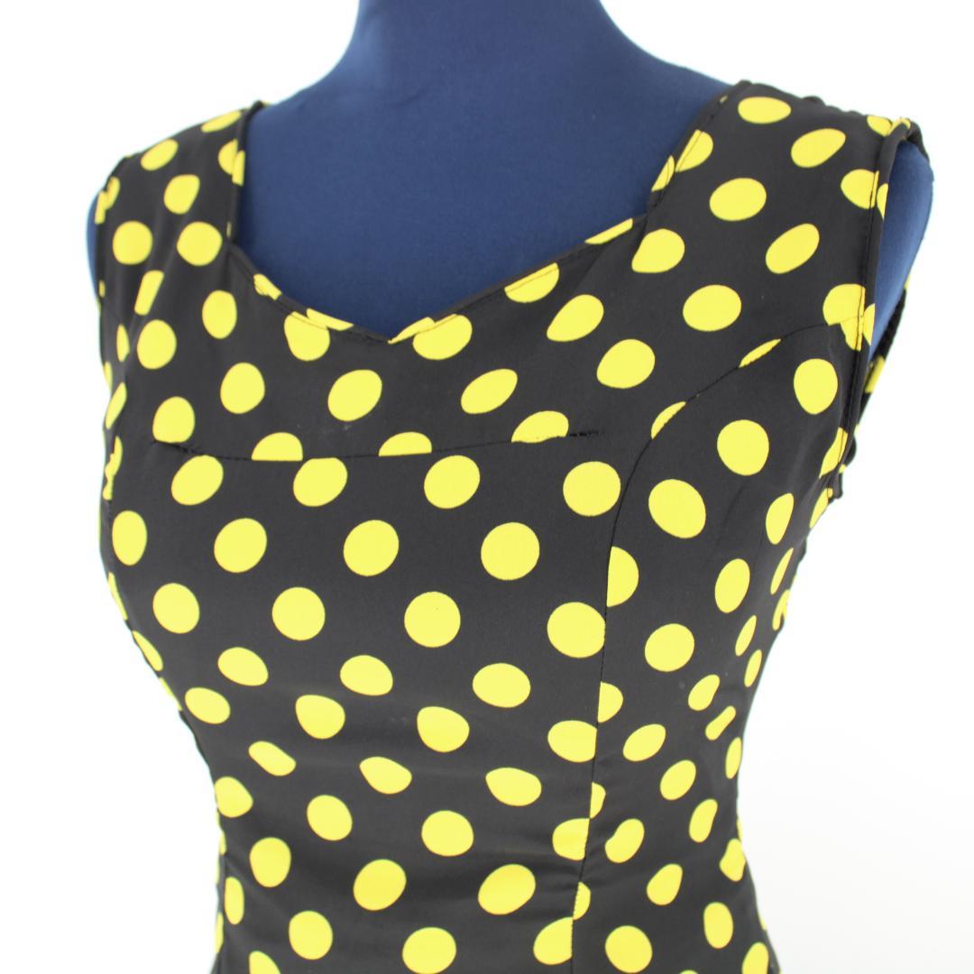 【美品 フラメンコ衣装】イエロー＆ブラック prima boutique ドレス