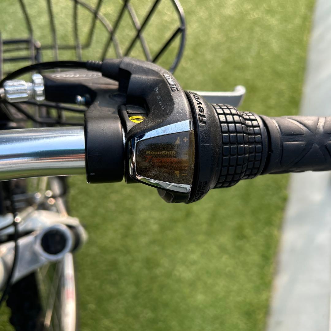 LOUIS GARNEAU j24 ホワイト 自転車 バスケット付き