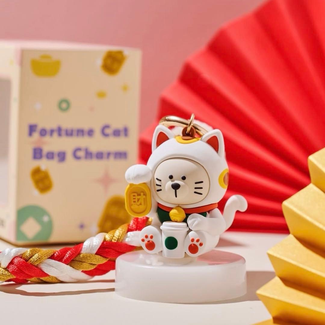 【日本未発売】スタバ 2026 旧正月 ベアリスタ 紅白ペア 招き猫 だるま