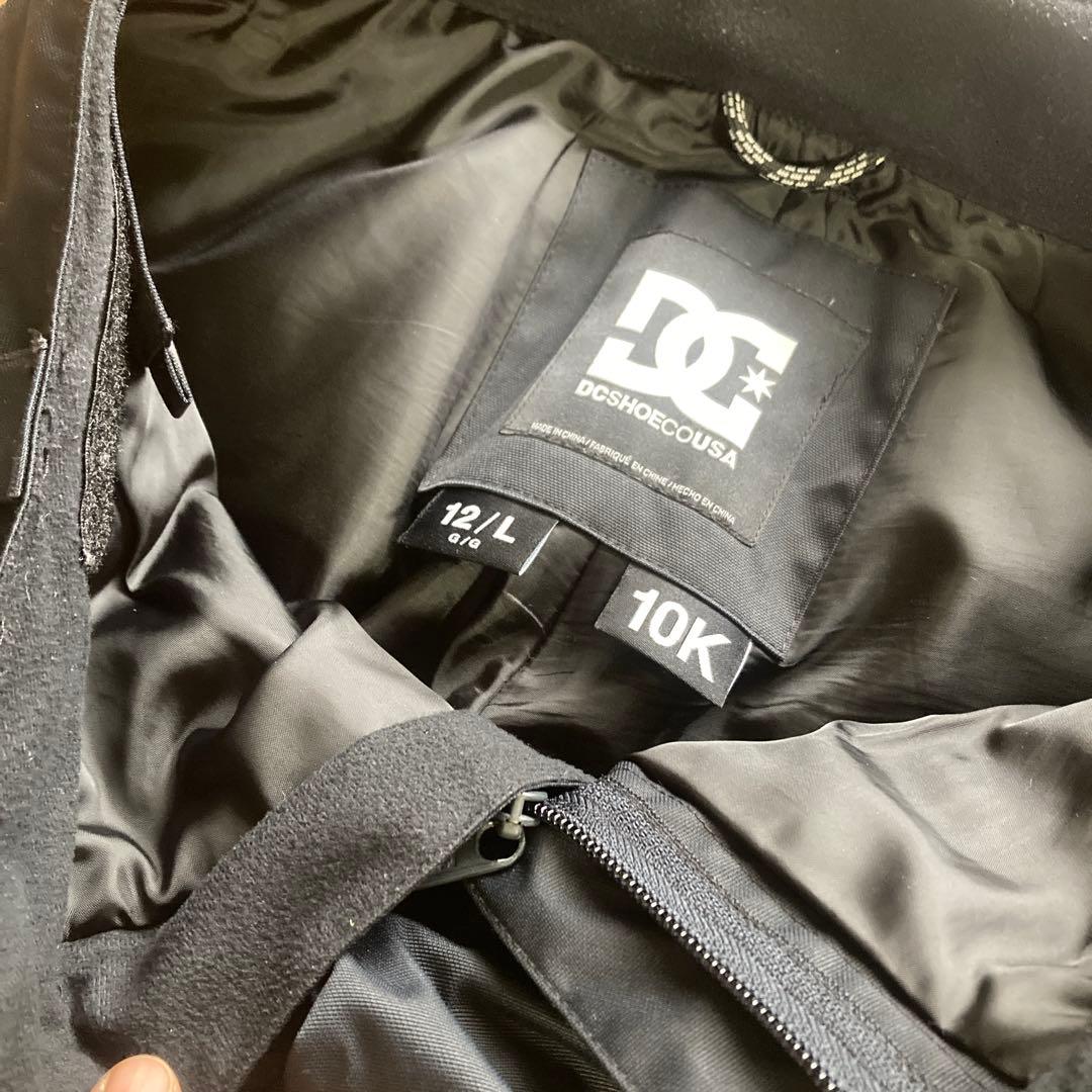 DC SHOE CO USA スノーボードウェア 子ども用 黒/黄緑