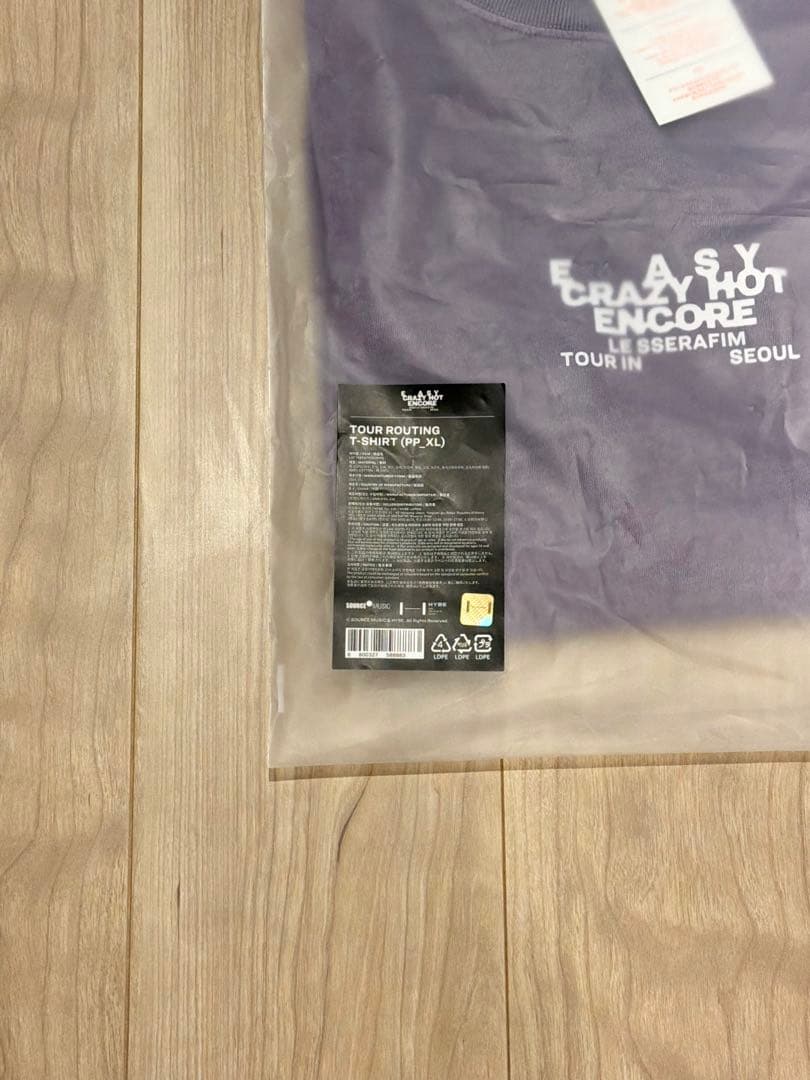 ルセラ TOUR ROUTING T-SHIRT XL