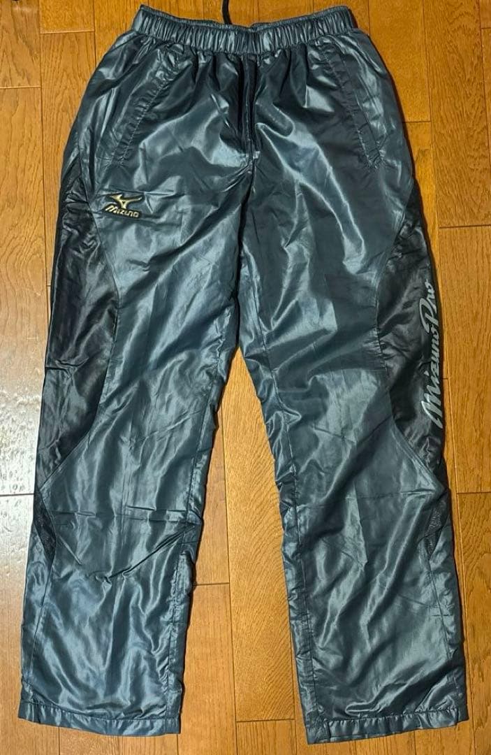 【美品】【値下げ不可】限定 ミズノプロ ウインドブレーカー 上下 ブレスサーモ