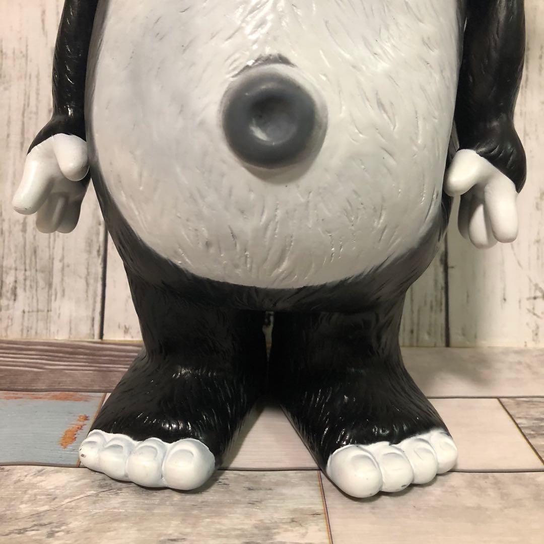 イヌクマ ジャイアントブースカ 怪獣ブースカ　黒色 ソフビ