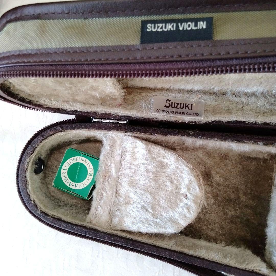 SUZUKIバイオリン200 1/16　弓　ケース　松脂　箱　説明書付き