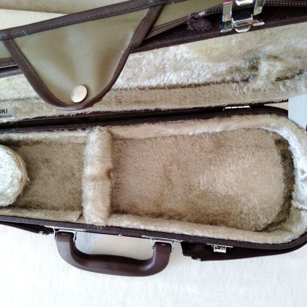 SUZUKIバイオリン200 1/16　弓　ケース　松脂　箱　説明書付き