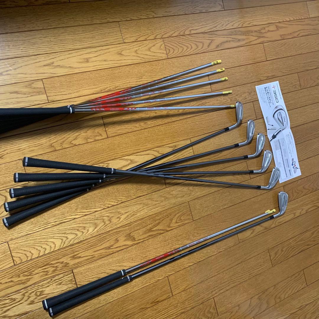 タイトリスト　T350 2023 6～P、5 / 6本セット