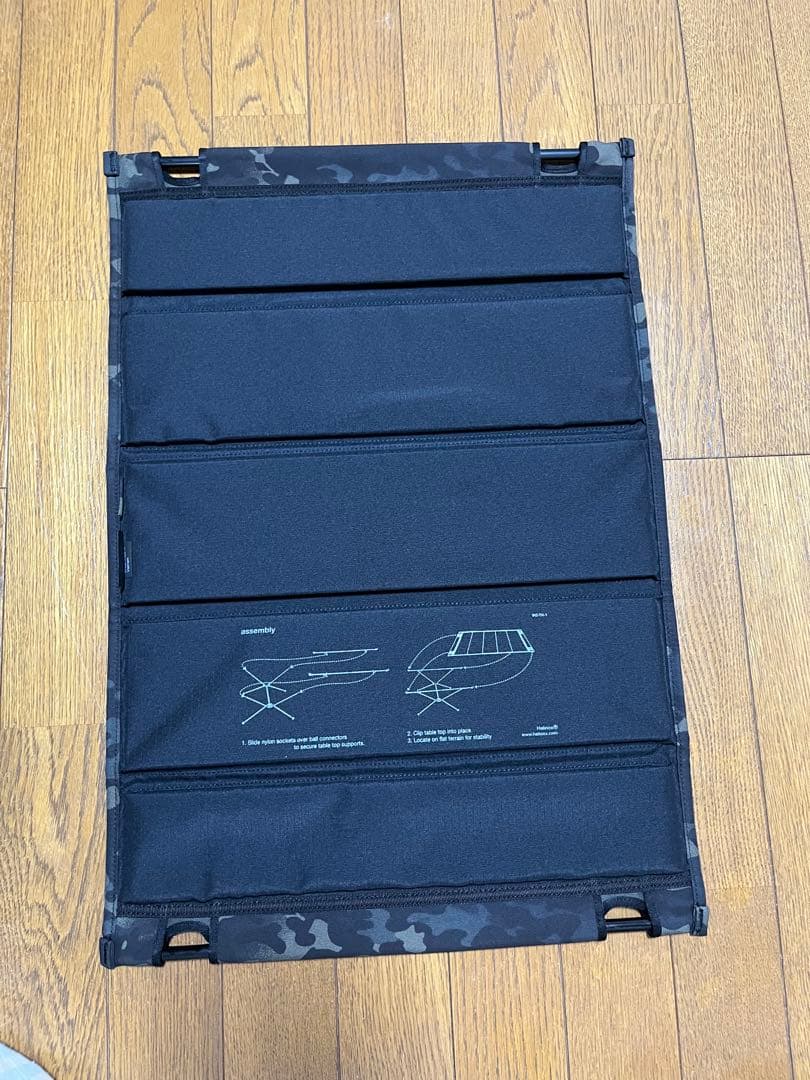 Helinox 希少 ブラックカモ コット テーブル チェア 3点セット