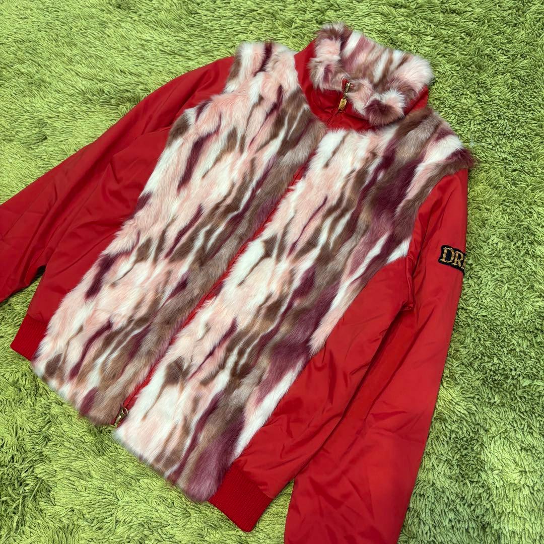 ダンスウィズドラゴン ジップジャケット アウター ファージャケット サイズ3