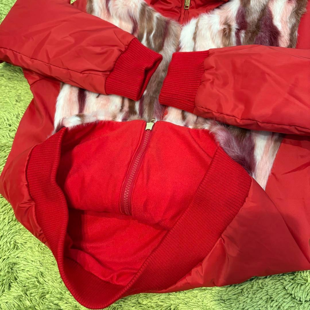 ダンスウィズドラゴン ジップジャケット アウター ファージャケット サイズ3