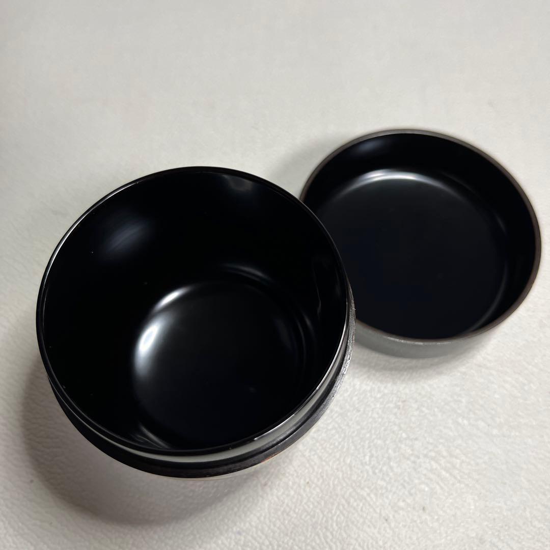 お稽古茶道具　蒔絵中棗と曙棗