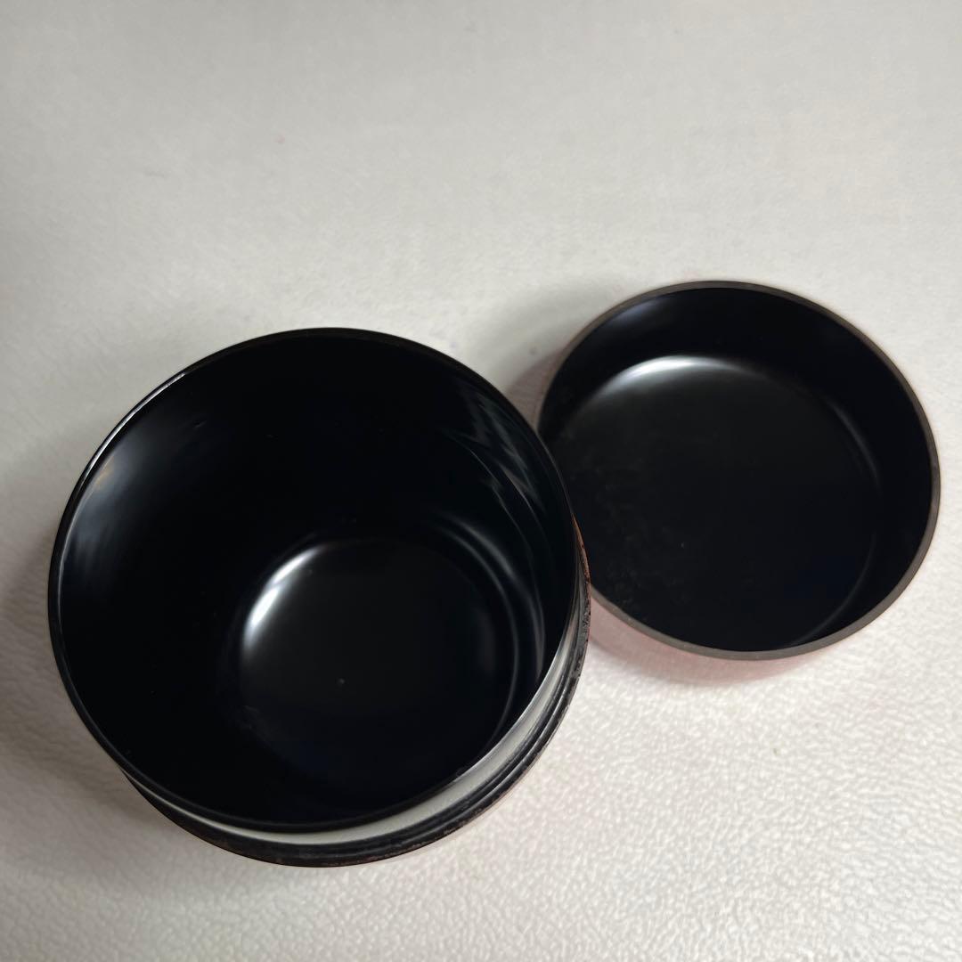 お稽古茶道具　蒔絵中棗と曙棗