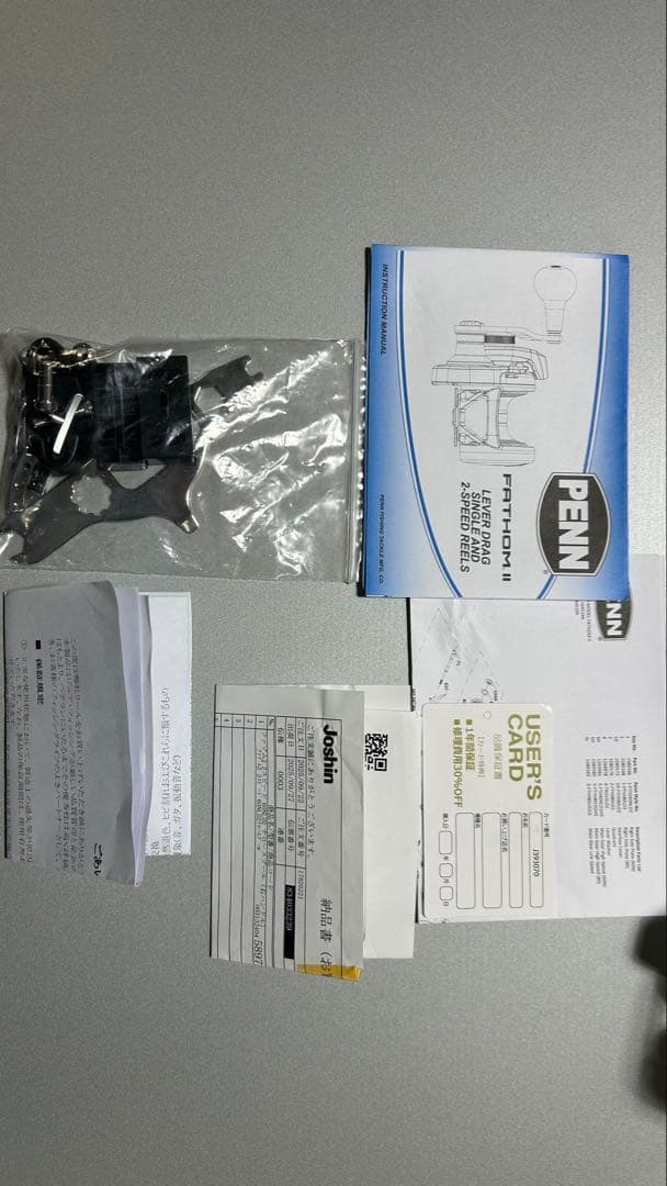 PENNファゾム2 2スピード 60NLD2 新品購入から4ヶ月！