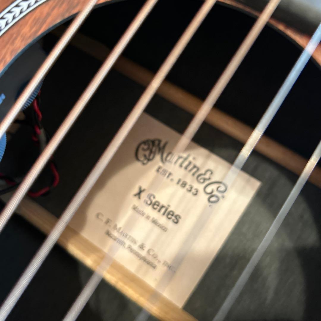 Martin 0X2MAE X Series エレアコ 極美品　純正バック