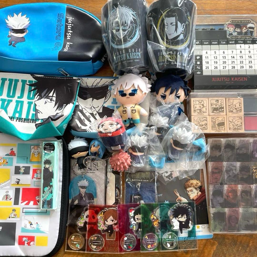【140点以上】呪術廻戦　キャラクターグッズまとめ売り