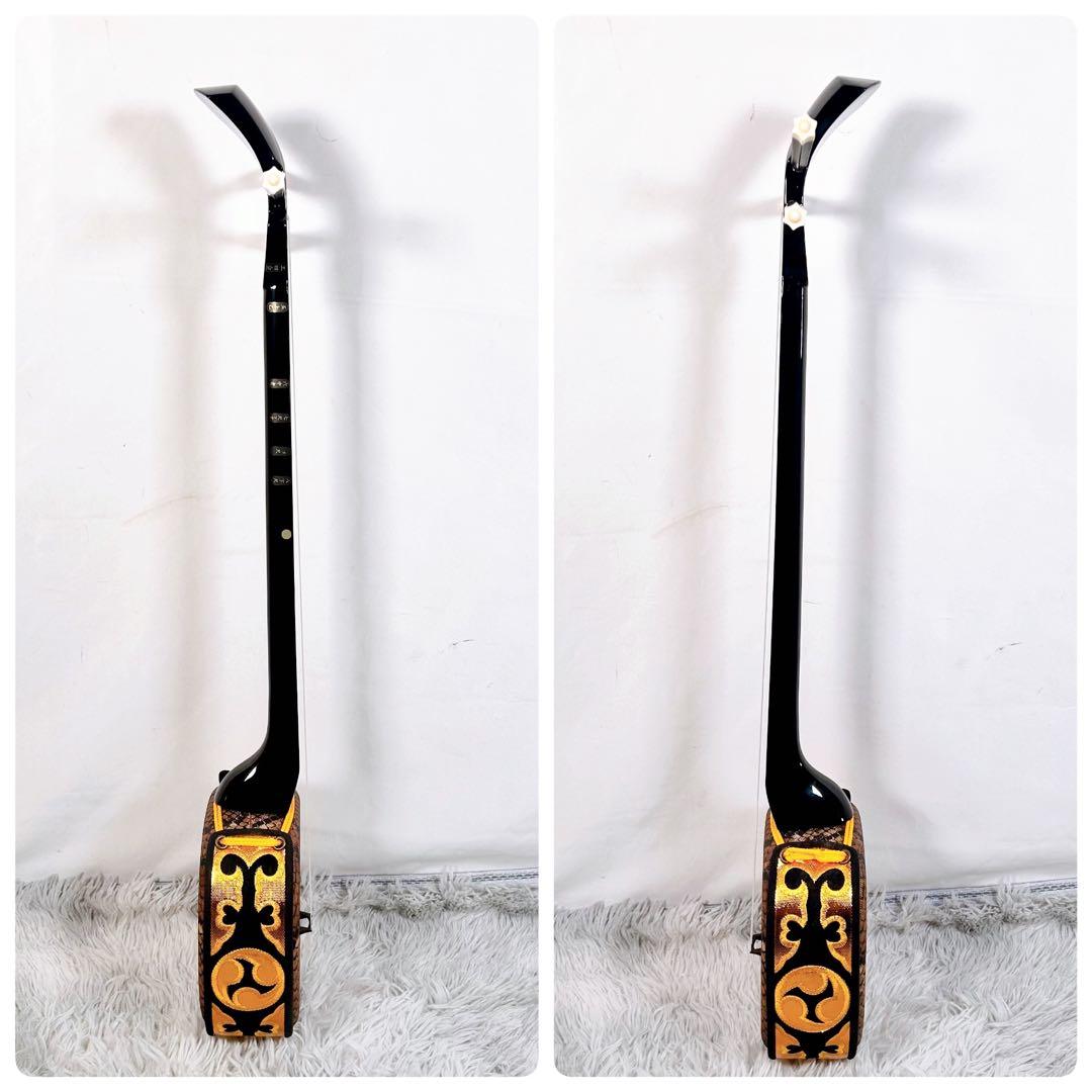 沖縄三線 三味線　合皮　初心者オススメ　ケース付