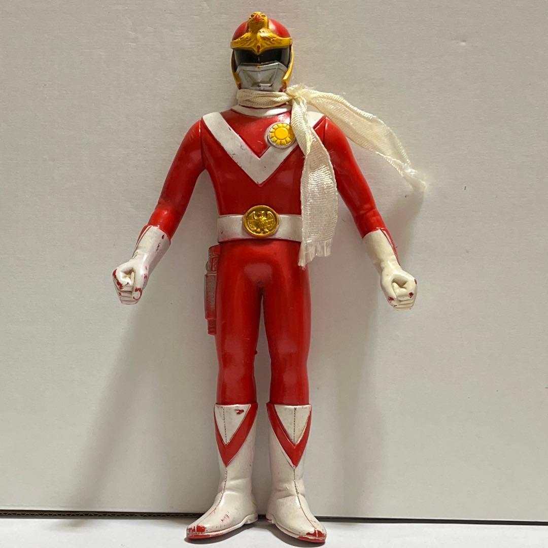 ☆サンバルカン バルイーグル バルパンサー バルシャーク ソフビ 16.5cm☆