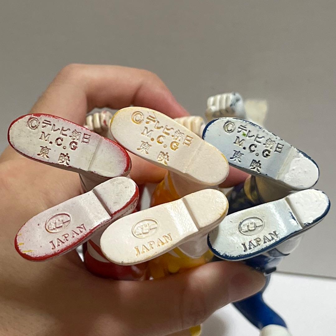 ☆サンバルカン バルイーグル バルパンサー バルシャーク ソフビ 16.5cm☆