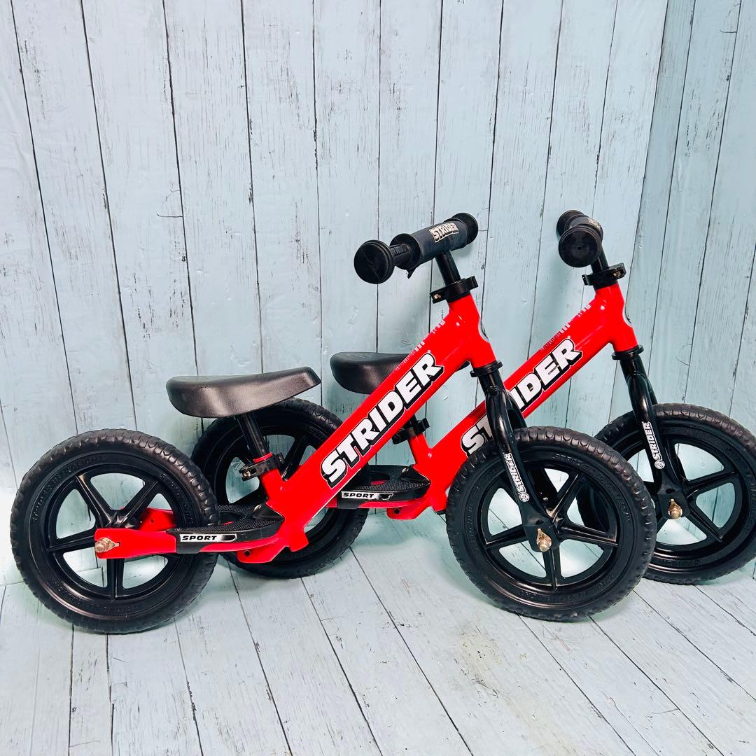 ストライダースポーツ12 STRIDER SPORT 2台セット 赤　レッド