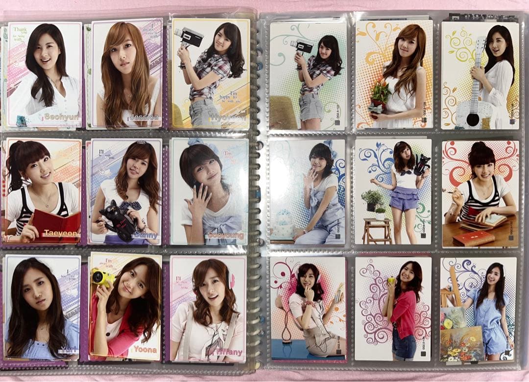 少女時代 スタコレ トレカ スターコレクションカード テヨン ユナ スヨン ソニ