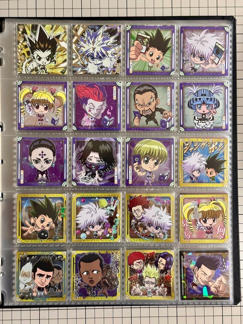 ハンターハンター　ウエハース　シール　vol.1〜vol.8 フルコンプ