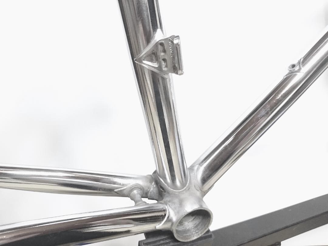 【美品】クロモリ ロードフレーム フルメッキ