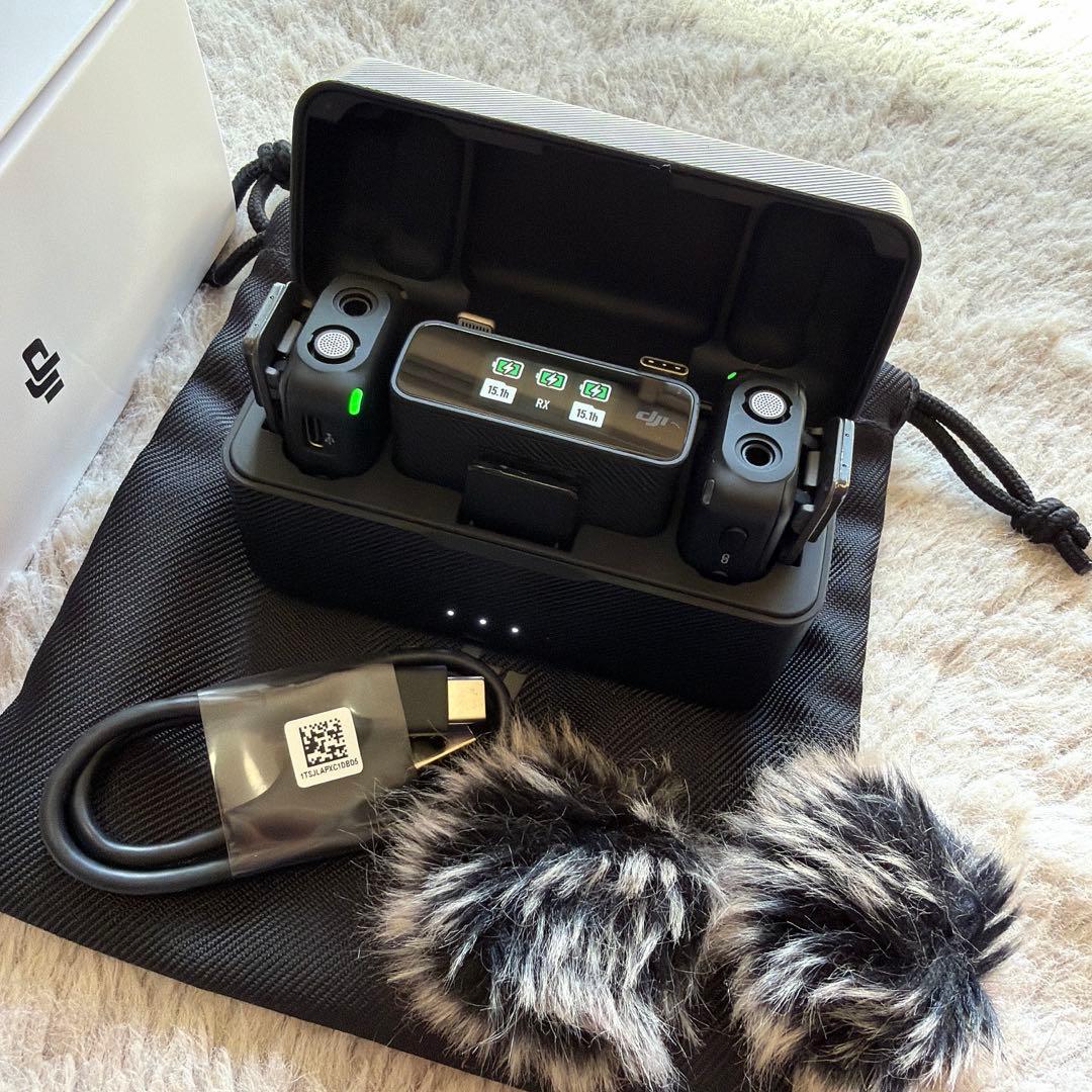 DJI MIC トランスミッター&レシーバー ワイヤレスマイク
