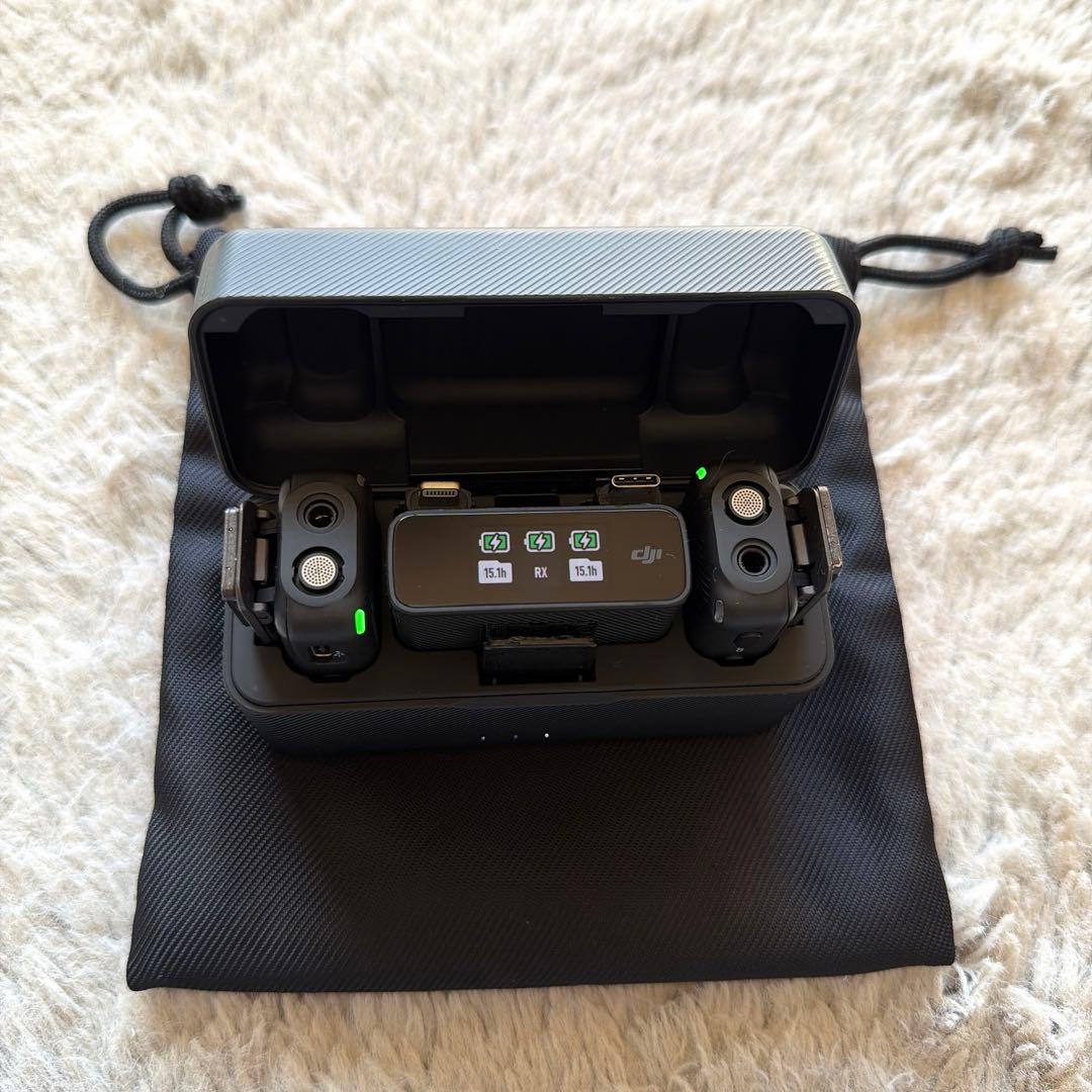 DJI MIC トランスミッター&レシーバー ワイヤレスマイク