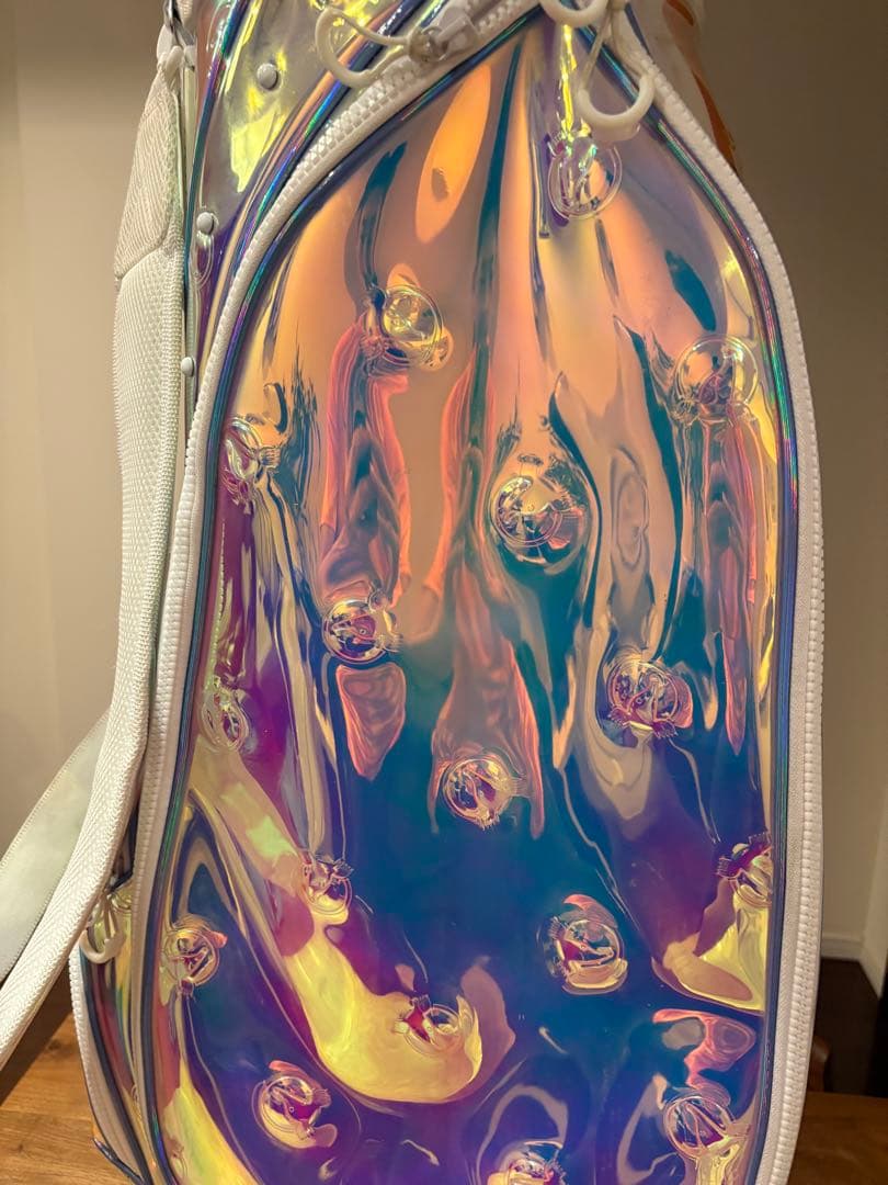 本間　ホンマ　スケルトン オーロラ　キャディバッグ　非売品