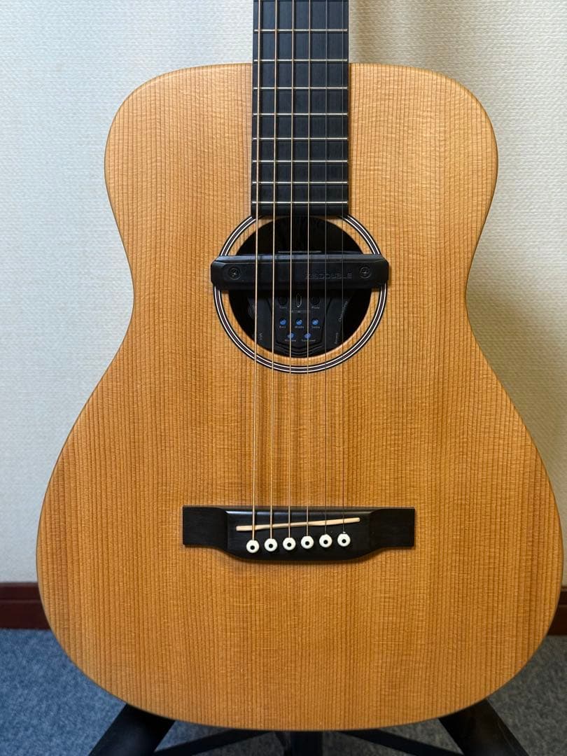Martin LX1 ピックアップ X2 DOUBL G0付 美品ソフトケース付