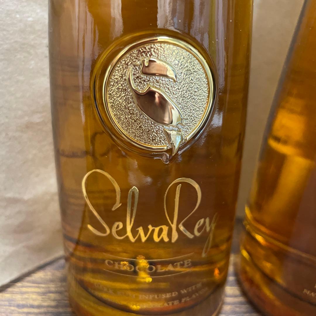 ショットグラス付きSelvaRey ラム チョコレート375ml ×2本
