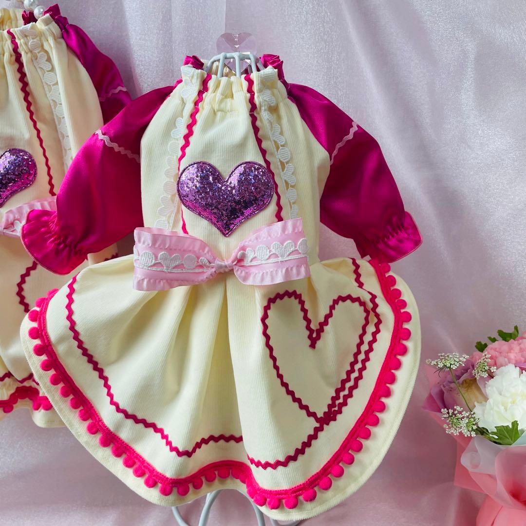 ♡キラキラハートのバレンタイン♡犬服ハンドメイド　オーダーページ