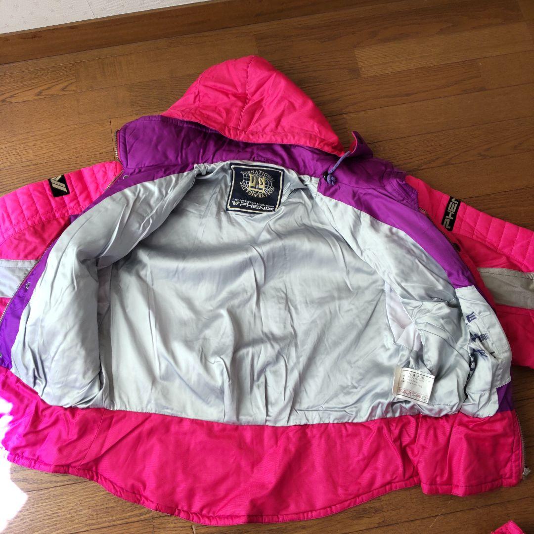 90sヴィンテージ/フェニックス/男性用スキーウエア上下/おまけ付き