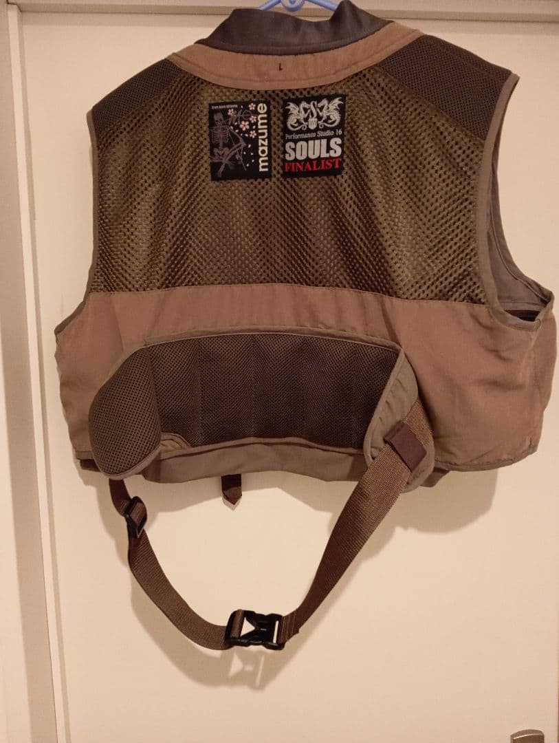 SOULS FINALIST×mazume　フィッシングベスト Ｌサイズ