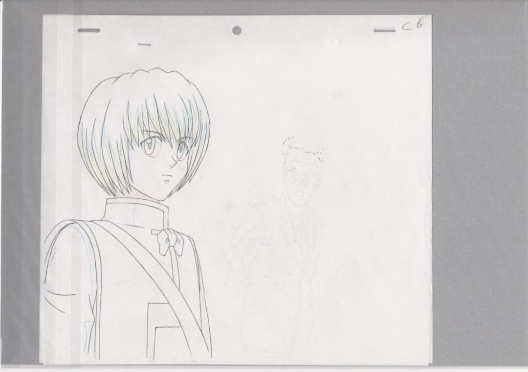 HUNTER×HUNTER ハンターハンター　クラピカ　レオリオ　セル画　C6