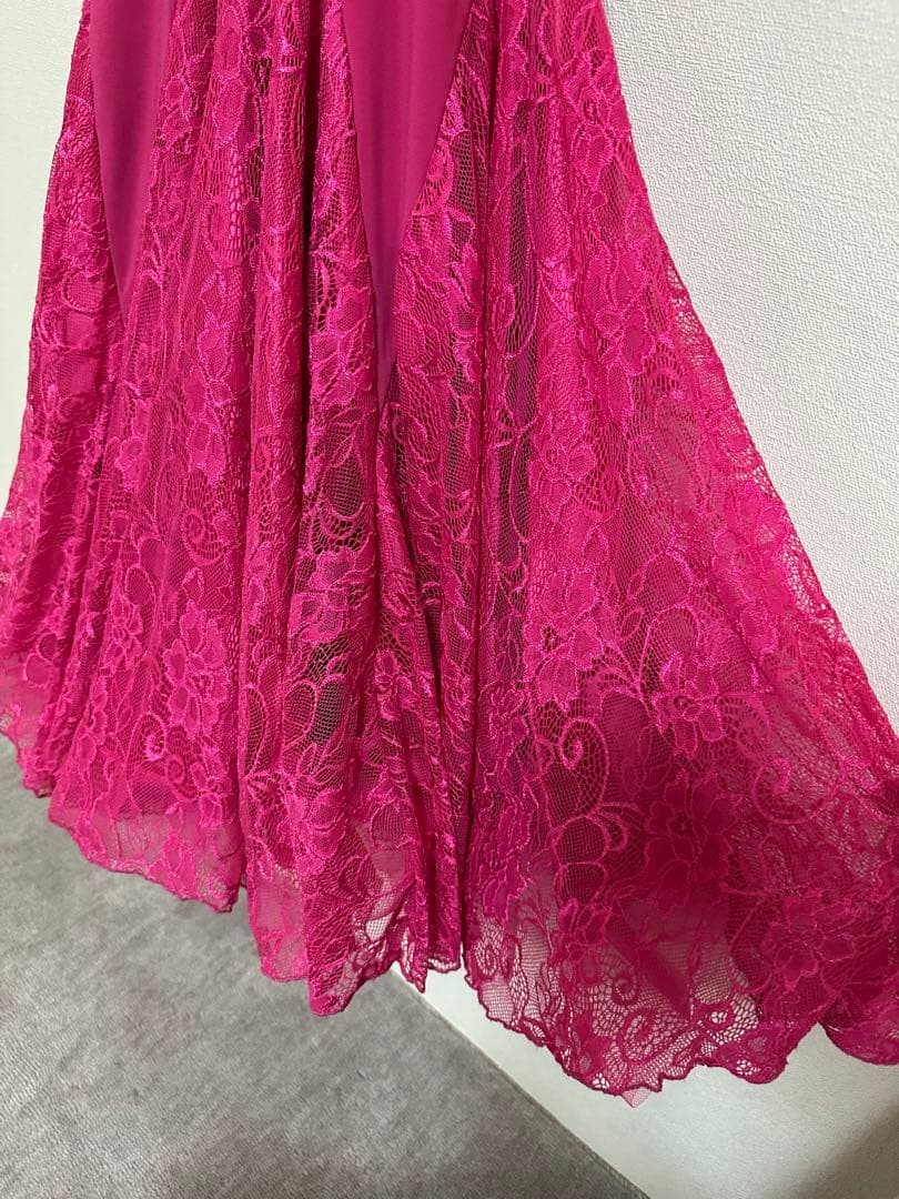 社交ダンスgentil ジャンティ　スタンダード ドレス　ワンピース