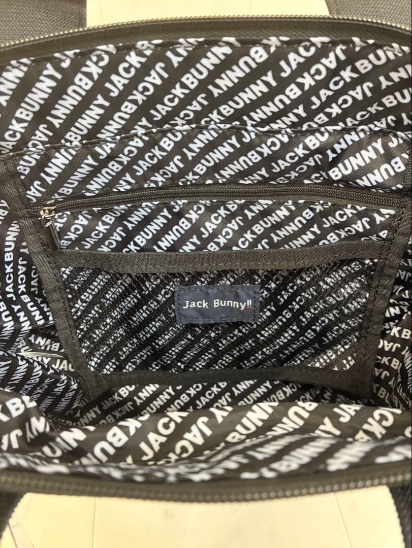 新品未使用　JACKBUNNY ブラック トートバッグ