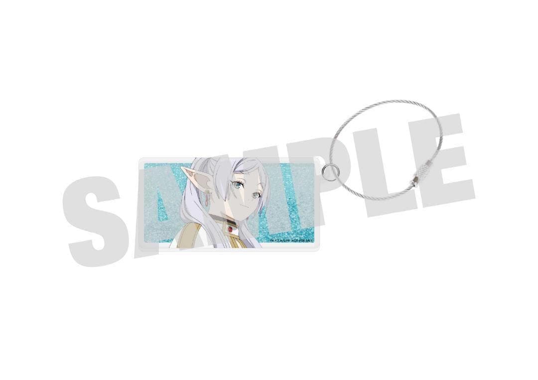 新品非売品特典　葬送のフリーレン　流砂アクリルアート　アクリルキーホルダー