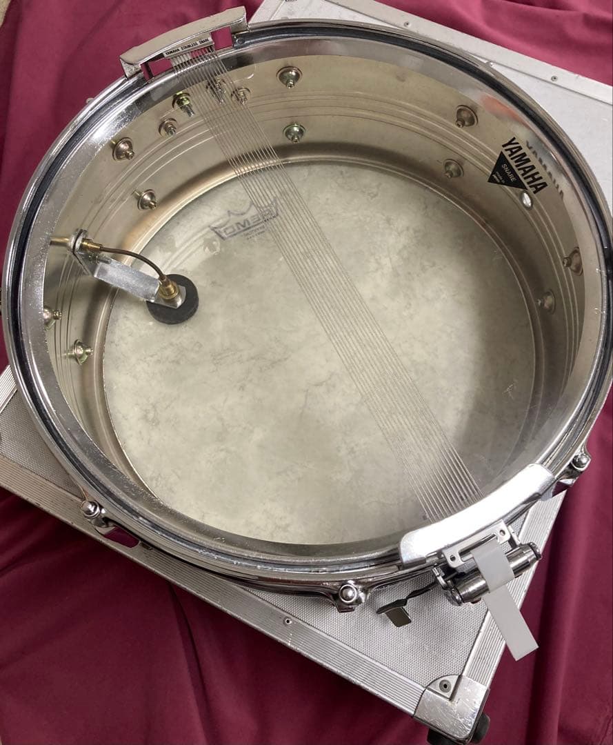 値引き　スネアドラム　ハードケース付　ヤマハ