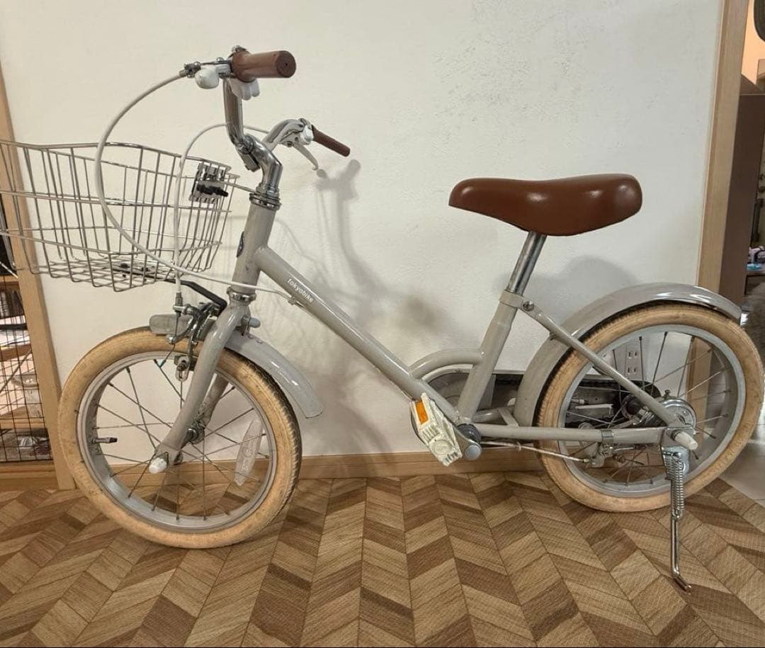 【手渡し限定】tokyobike 幼児用自転車 16インチ、アイボリー