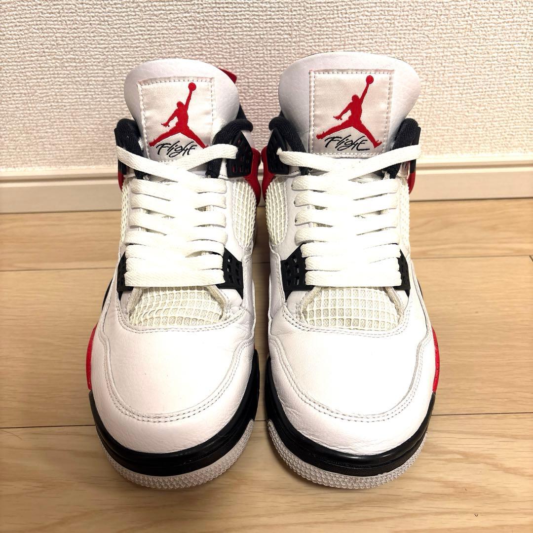 ⭐︎美品⭐︎ナイキ エアジョーダン4 レトロ \"レッドセメント26cm
