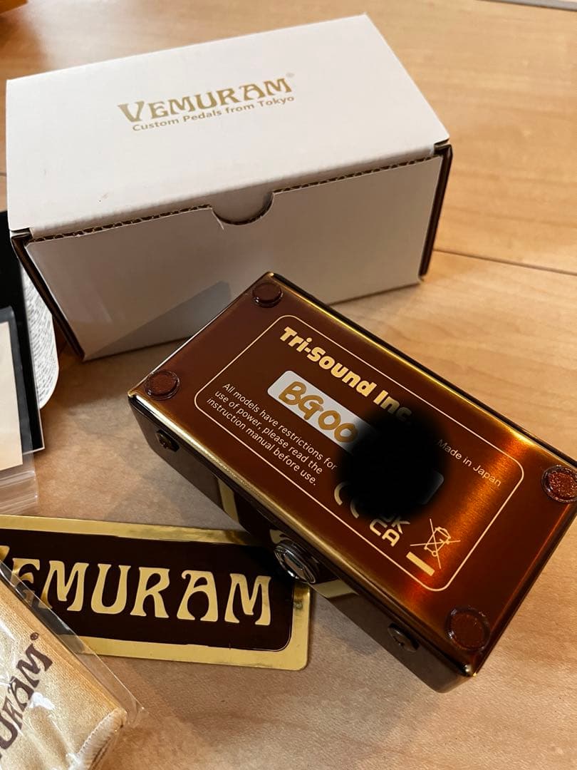 【初回ロット】VEMURAM Budi-G ギターエフェクター