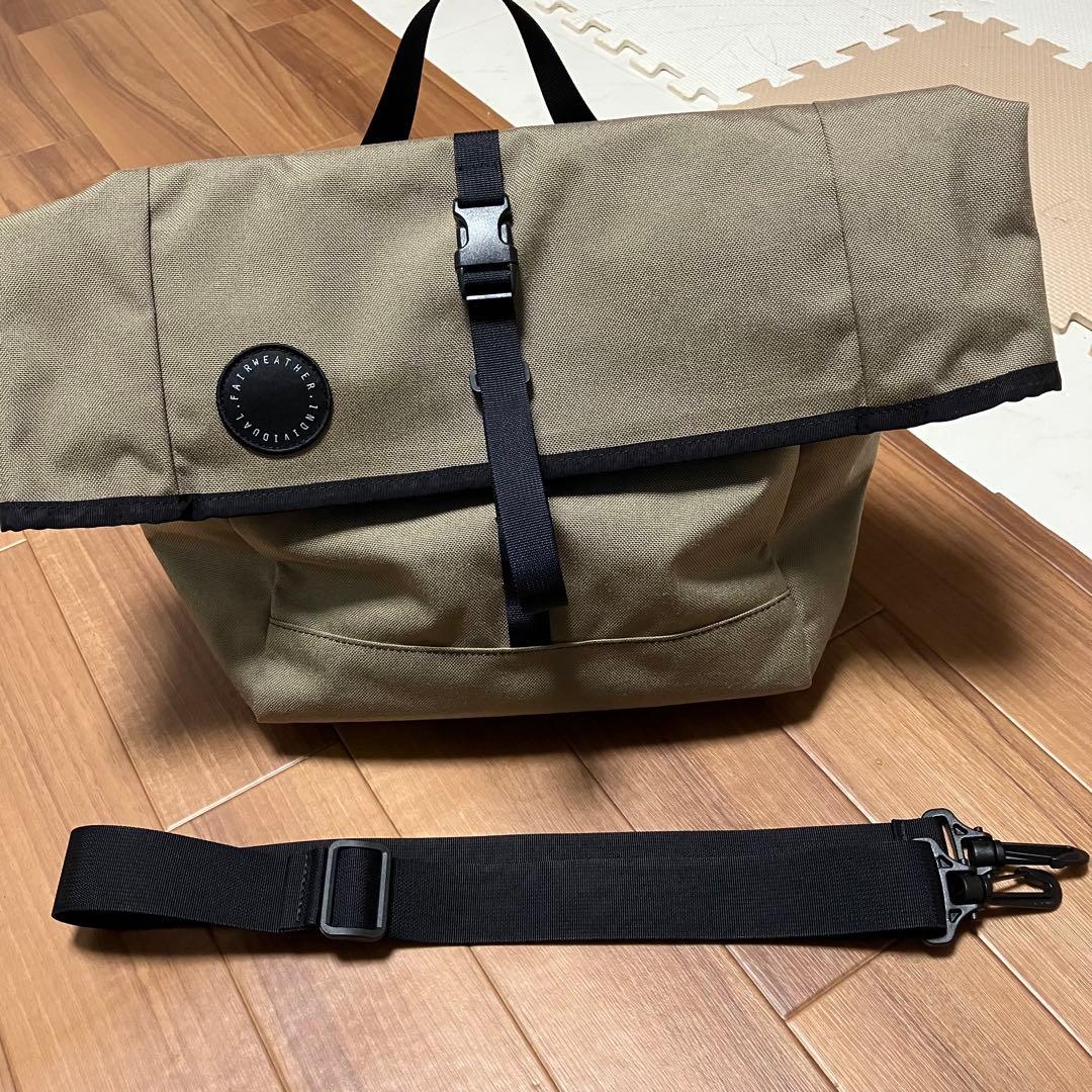 フェアウェザー ロールトップバッグ ブロンプトン　ミニサイズ　ショルダー付属