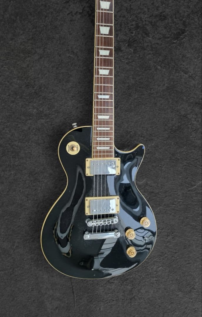 RDR ブラック レスポールスタイル ギター
