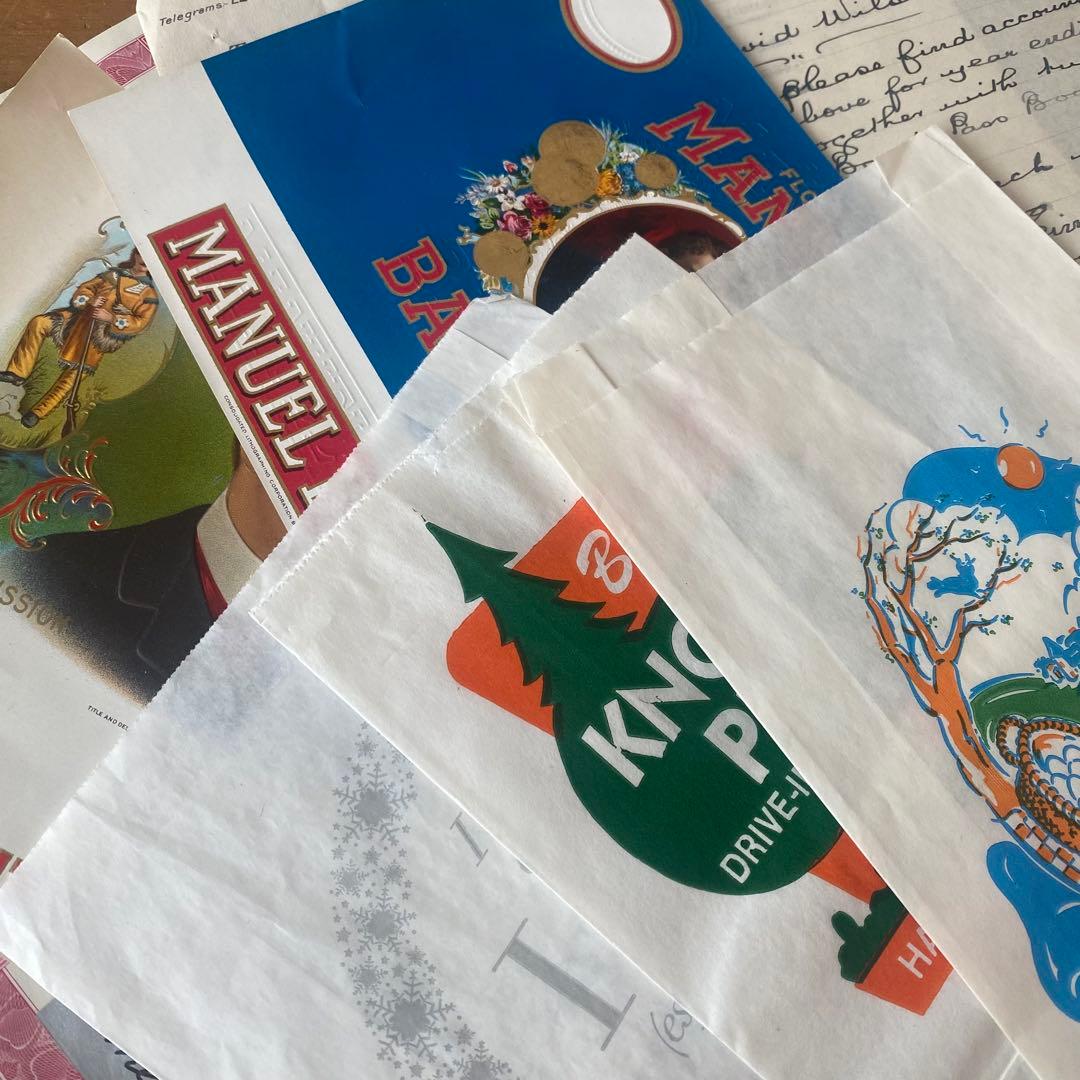 【223】 ヴィンテージ 紙ものセット 送料込み✩